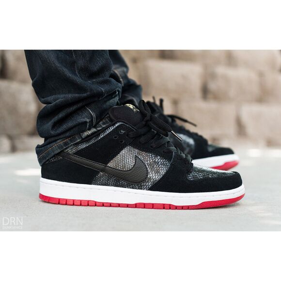 Nike SB Dunk Low "Snake Eyes" Sneakers Shoes - EUC - Size 14 - RARE SIZE!!! - Picture 1 of 6